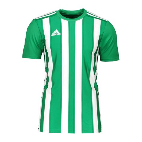 adidas Striped 21 Trikot kurzarm Grün Weiss